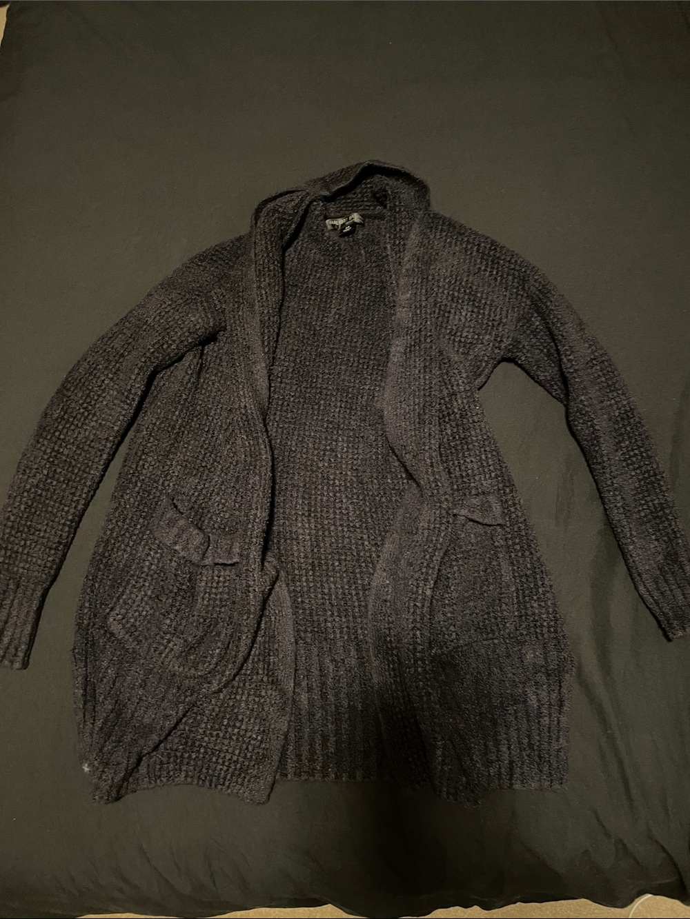 Black cozy chic lite cardigan